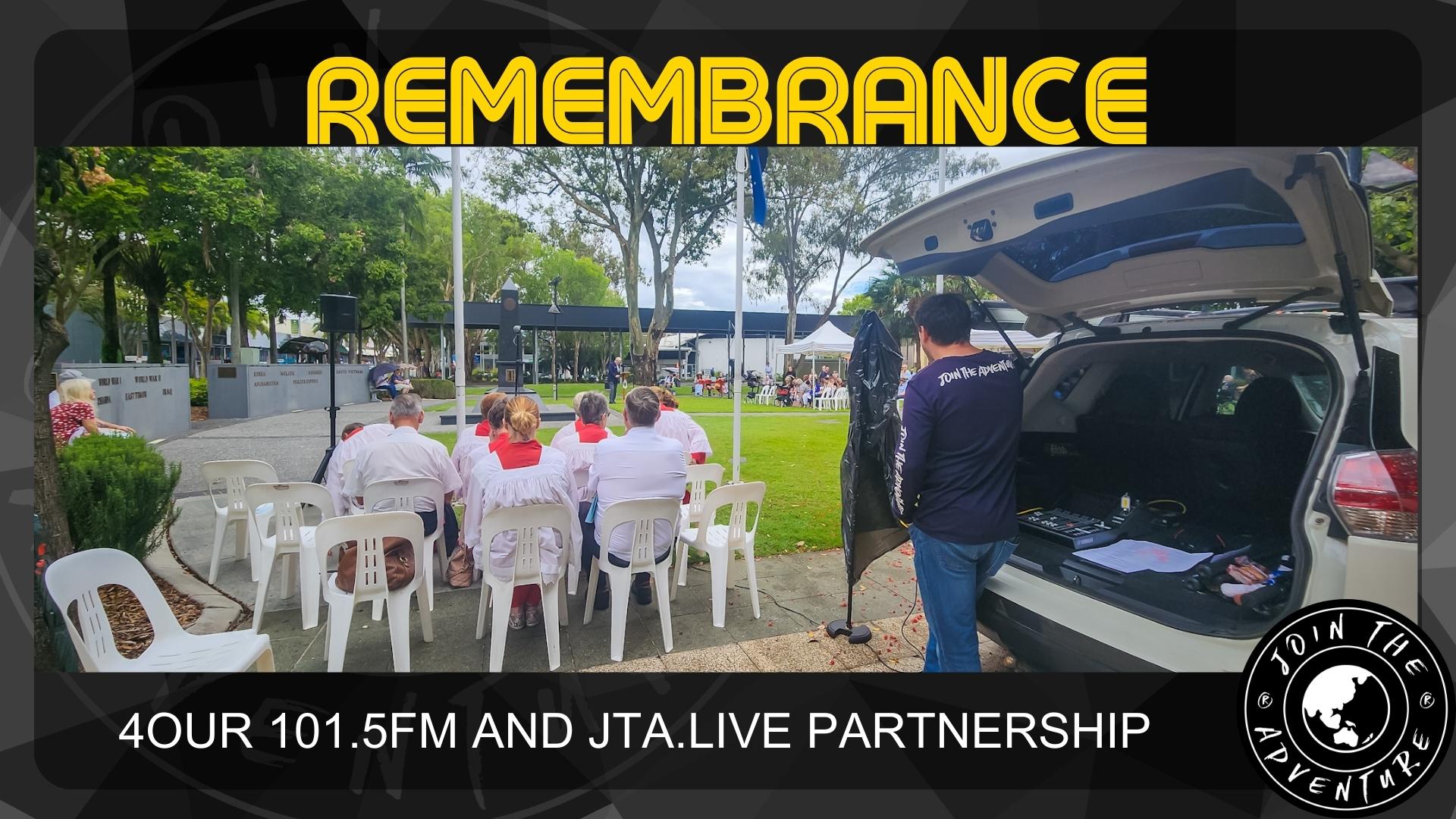 Commemorative Gathering in Caboolture Town Square Marks Remembrance Day with Moving Performances