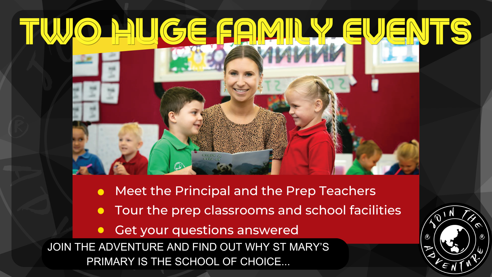 Excitement Builds for St Mary’s Primary School in Laidley with May Events