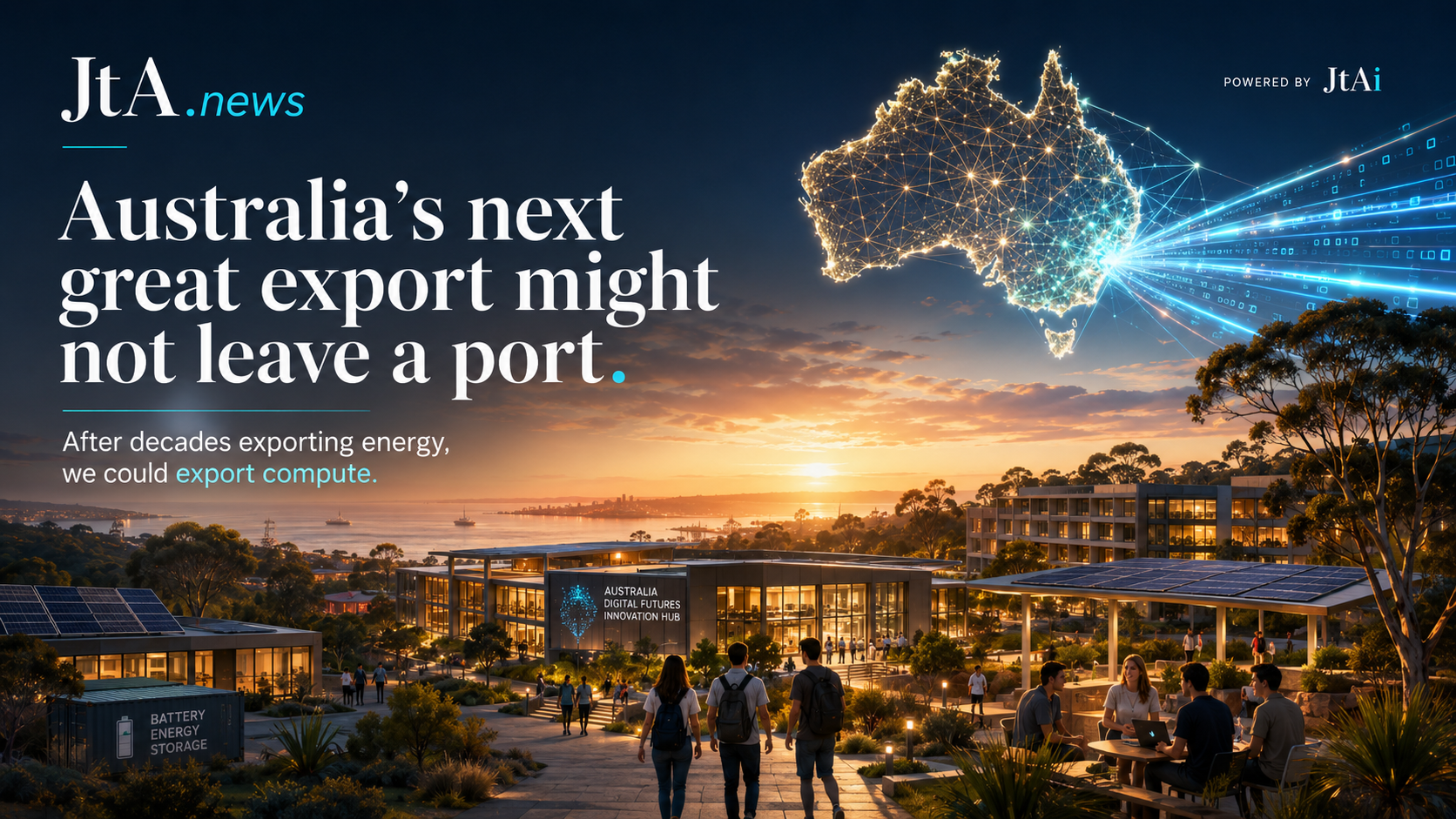 The future needs somewhere to live. Australia should build it here.