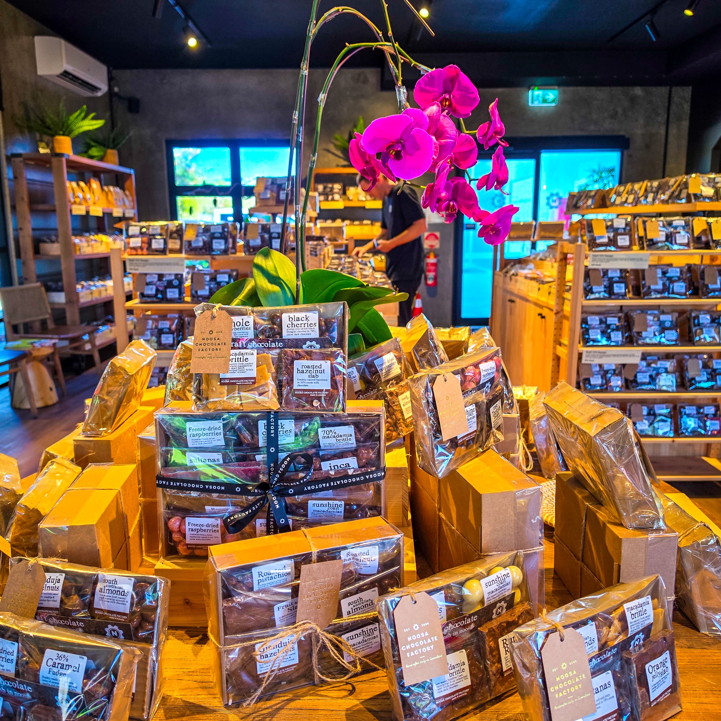 Chocolate gifts at Noosa Chocolate Factory